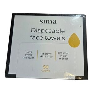 Sima Disposable Face Towels cotton 50 NEW